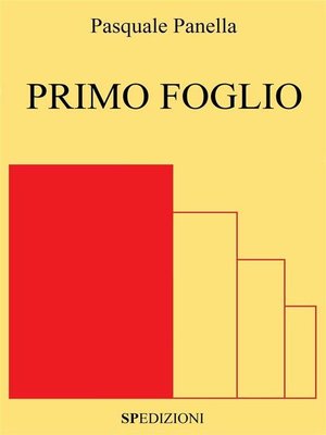 cover image of Primo Foglio